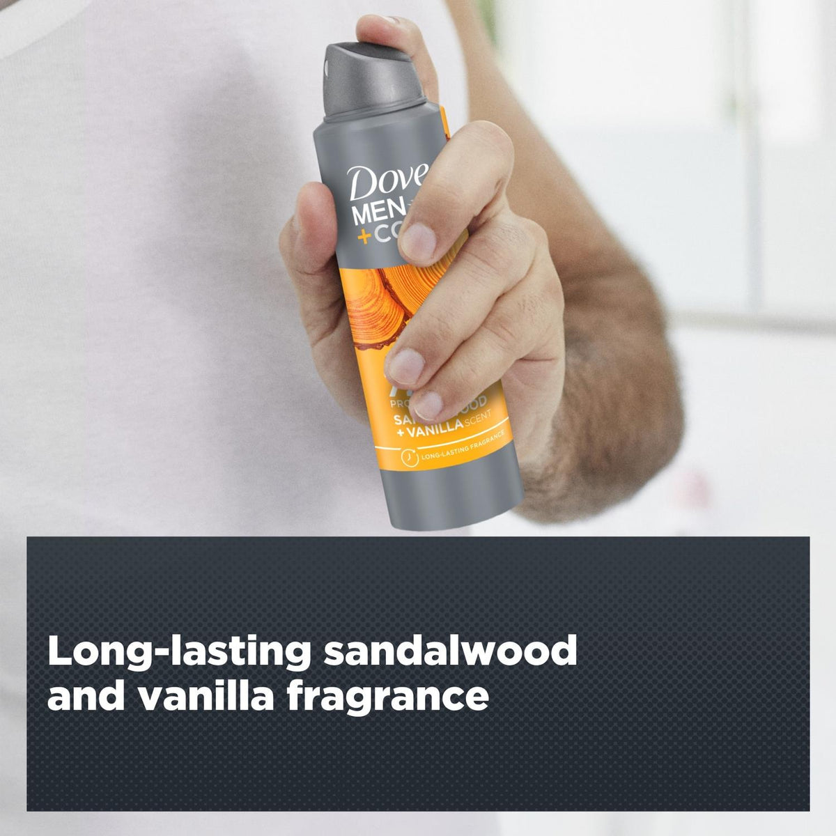 Anti-perspirant Deodorant Spray Sandalwood + Vanilla | Set of 1