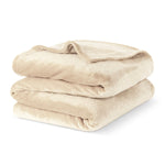 Double Fleece Blanket - Champagne