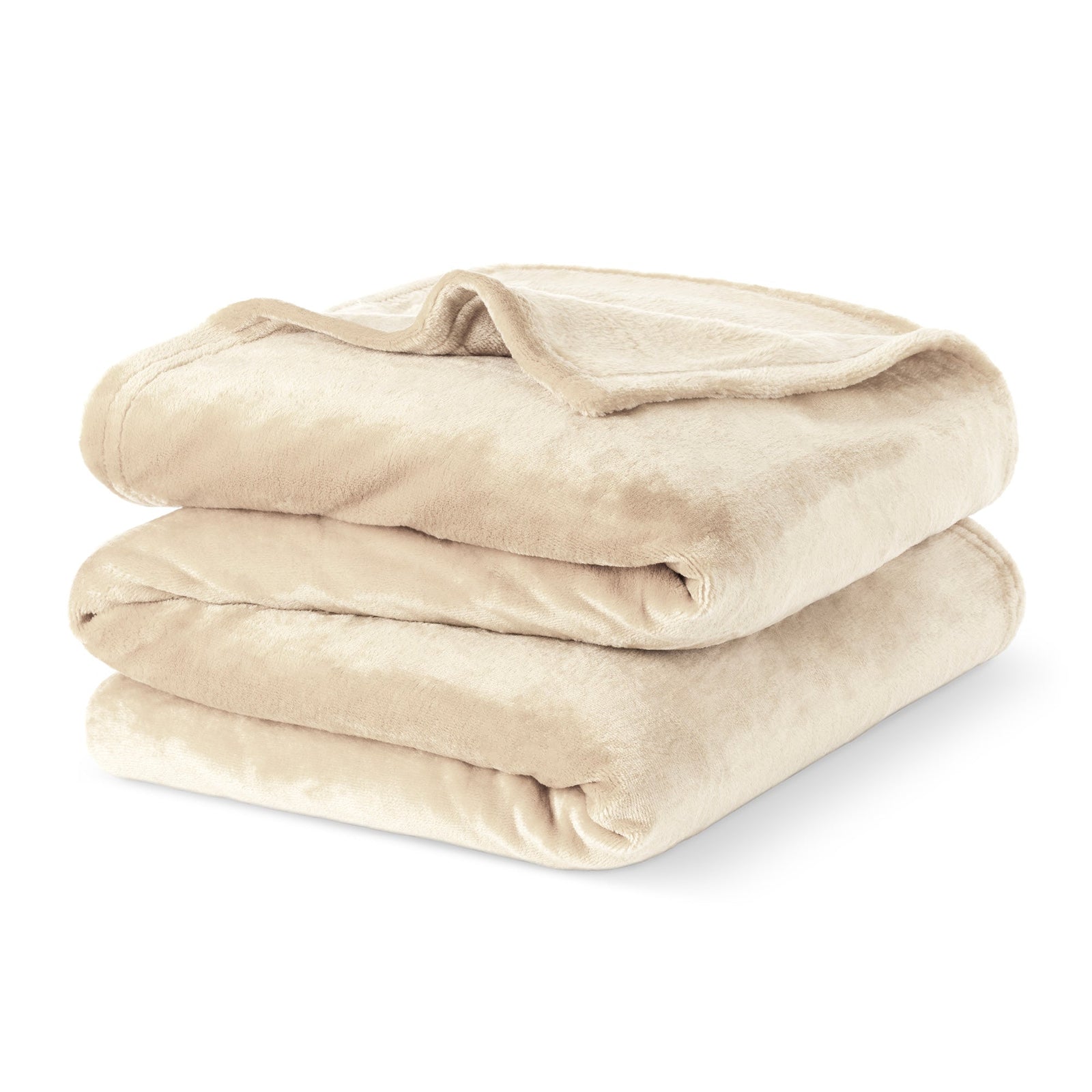 Double Fleece Blanket - Champagne