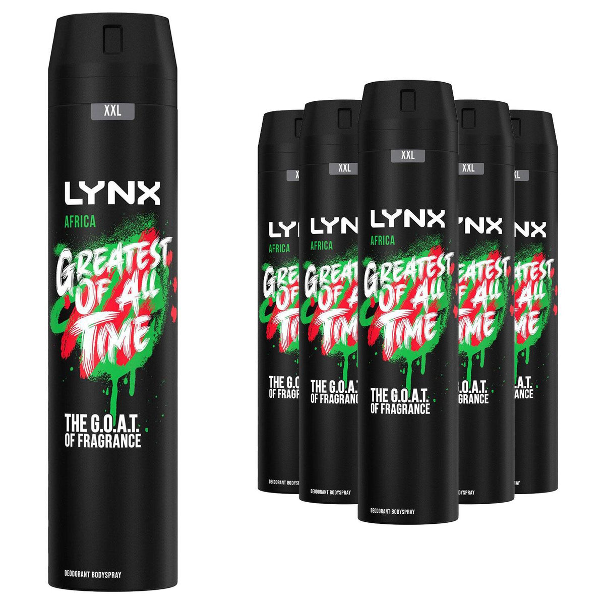 Xxl Africa 48-hour High Definition Fragrance Body Spray Deodorant, 250ml | Set of 36