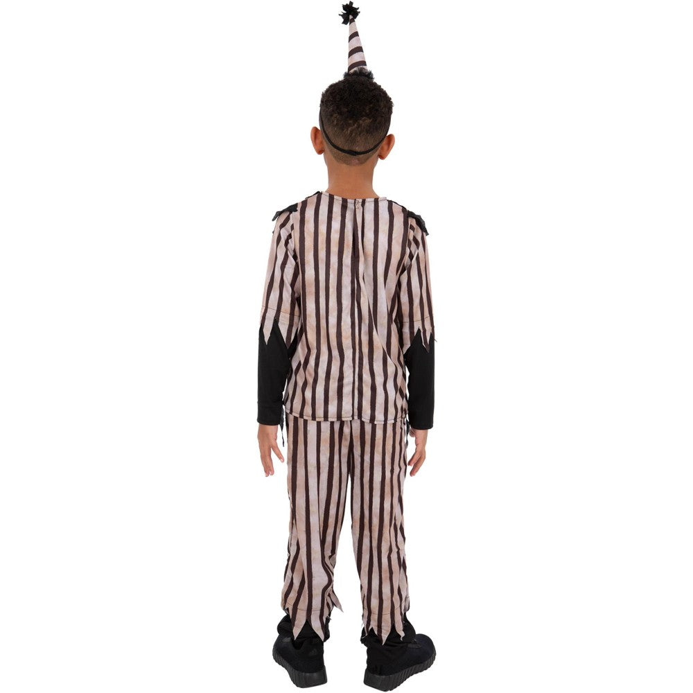 Dark Vintage Clown Costume, Boys | Age 7-9