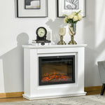 1/2kw Electric Fireplace Suite With Remote Control Timer