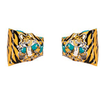 Childrens/kids Tiger Swimming Armbands | 2-6 Years | Orange