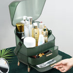 Dustproof Makeup Organizer With Drawers