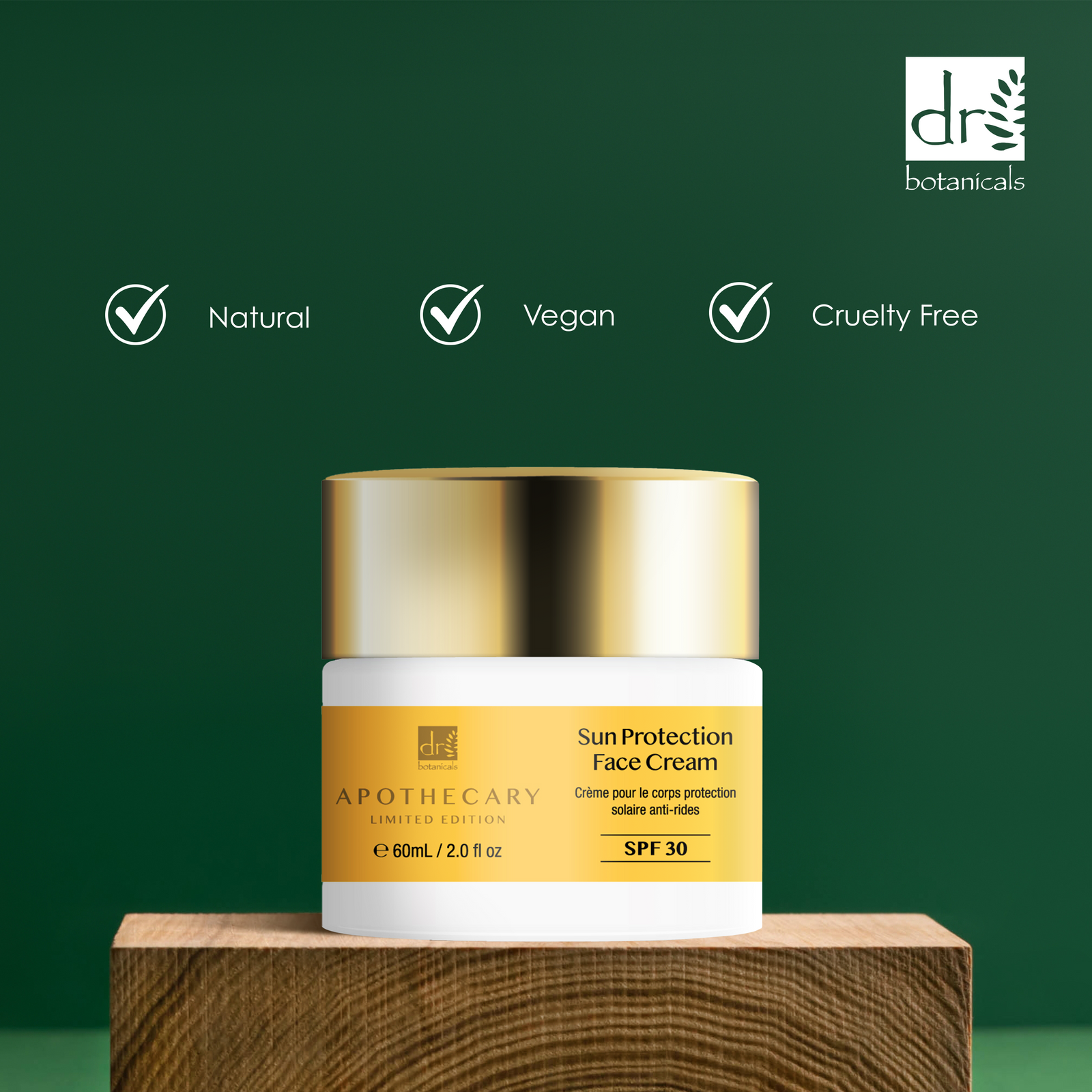 Sun Protection Face Cream Spf 30 60ml