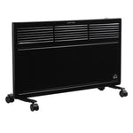 Convector Radiator Heater With Adjustable Thermostat Safety | One Size | Black