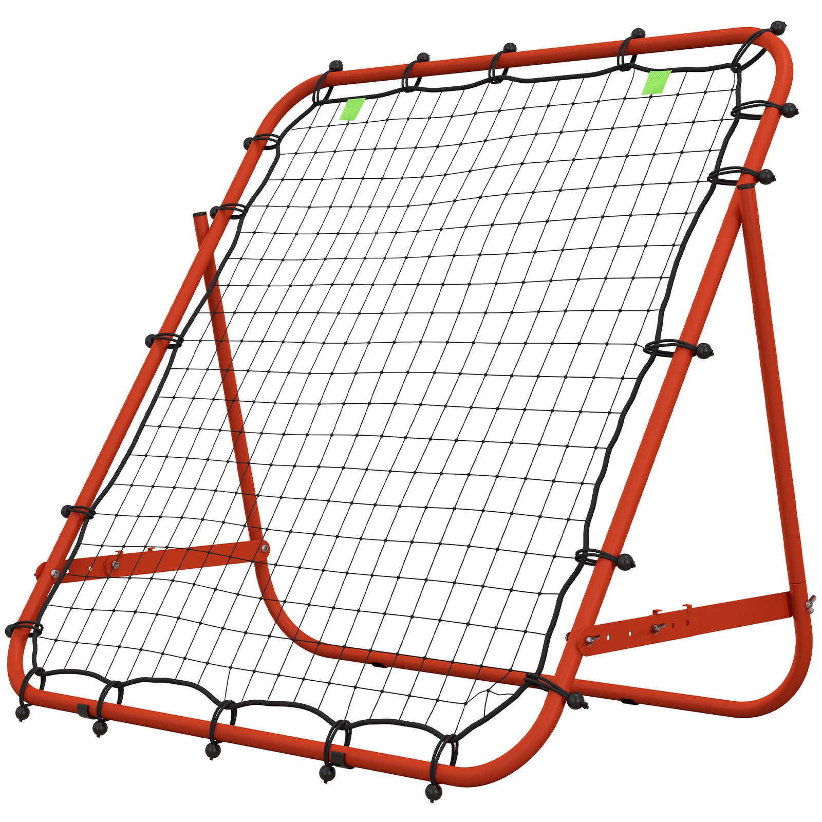 Rebounder Net Practise Football Kickback Target Goal | Red