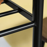3 Piece Dining Kitchen Set W/ 1 Table And 2 Matching Chairs | Black