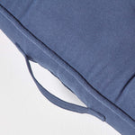 Cotton 2 Seater Booster Cushion | 50cm x 100cm | Navy Blue