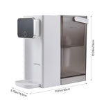 Instant Hot Water Dispenser With Removable 3l Tank And Drip Tray