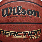 Reaction Pro Leather Basketball | 6 | Brown