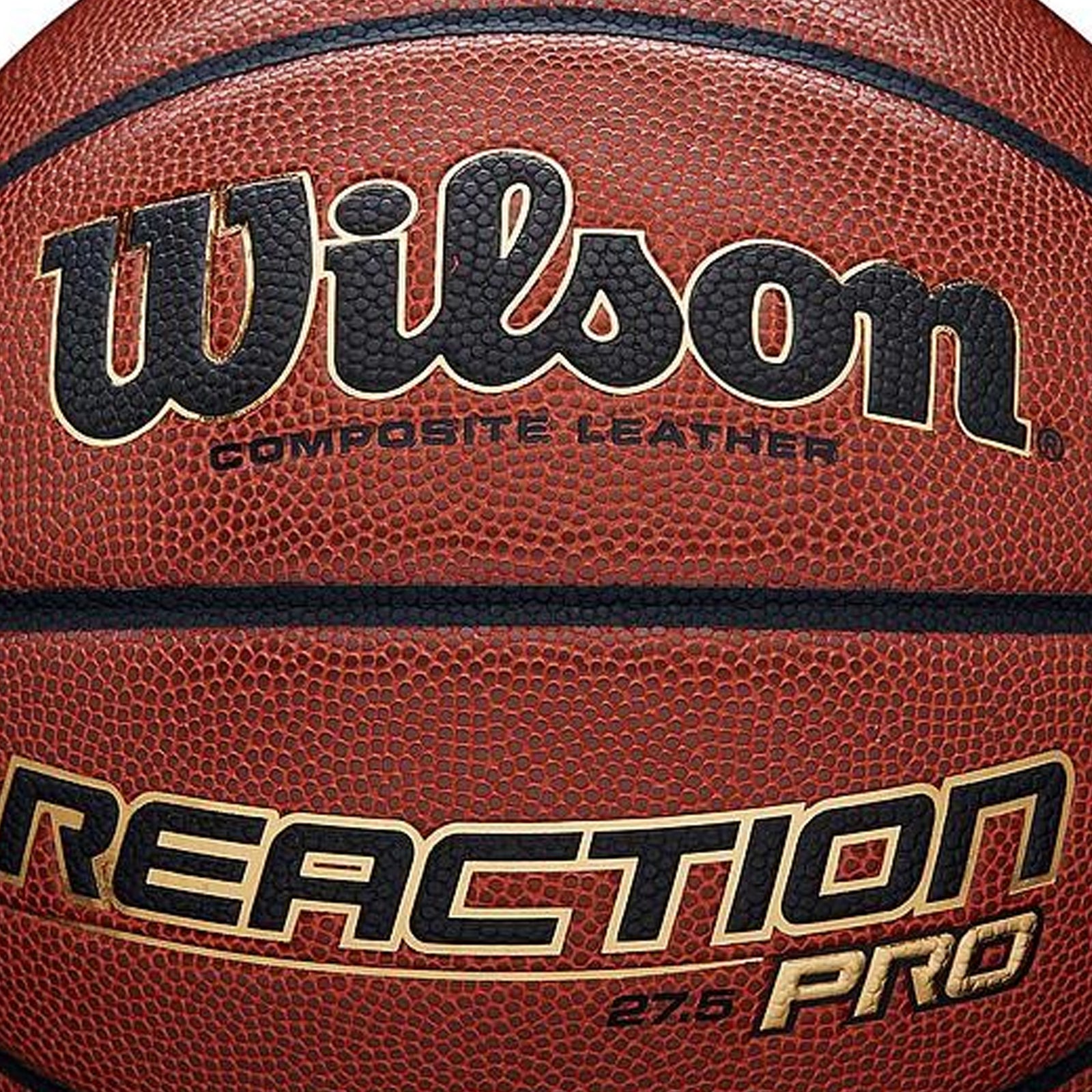 Reaction Pro Leather Basketball | 6 | Brown
