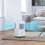 12l Per Day Small Dehumidifier With Humidity Light