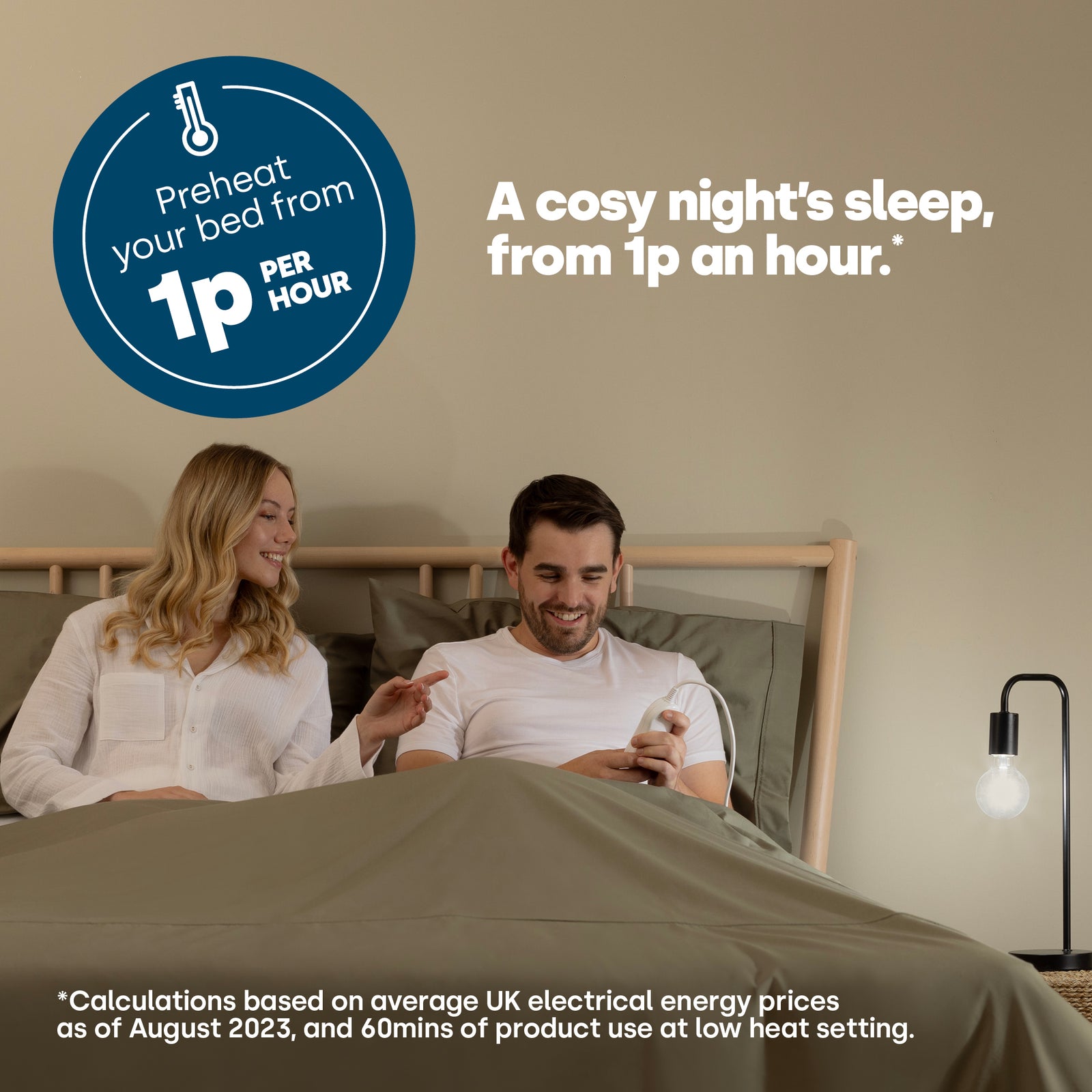 Electric Under Blanket | King | White