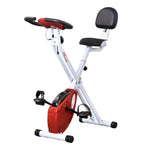 Magnetic Resistance Exercise Bike Foldable | Red
