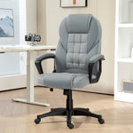 High Back Pu Executive Leather Desk Hair