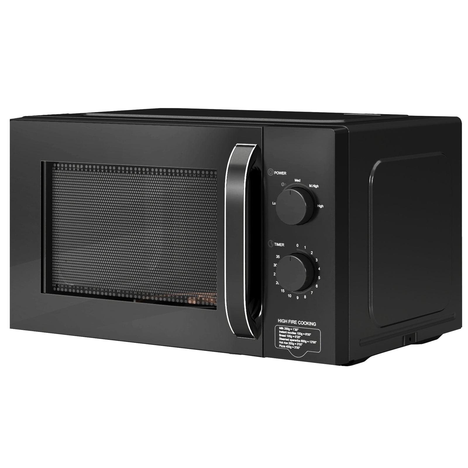 23l Solo Manual Microwave Oven With 5 Levels, Timer