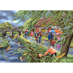 Wind At The Willows - 1000 Piece Jigsaw Puzzle For Adults