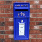 Post Box With Stand | Blue