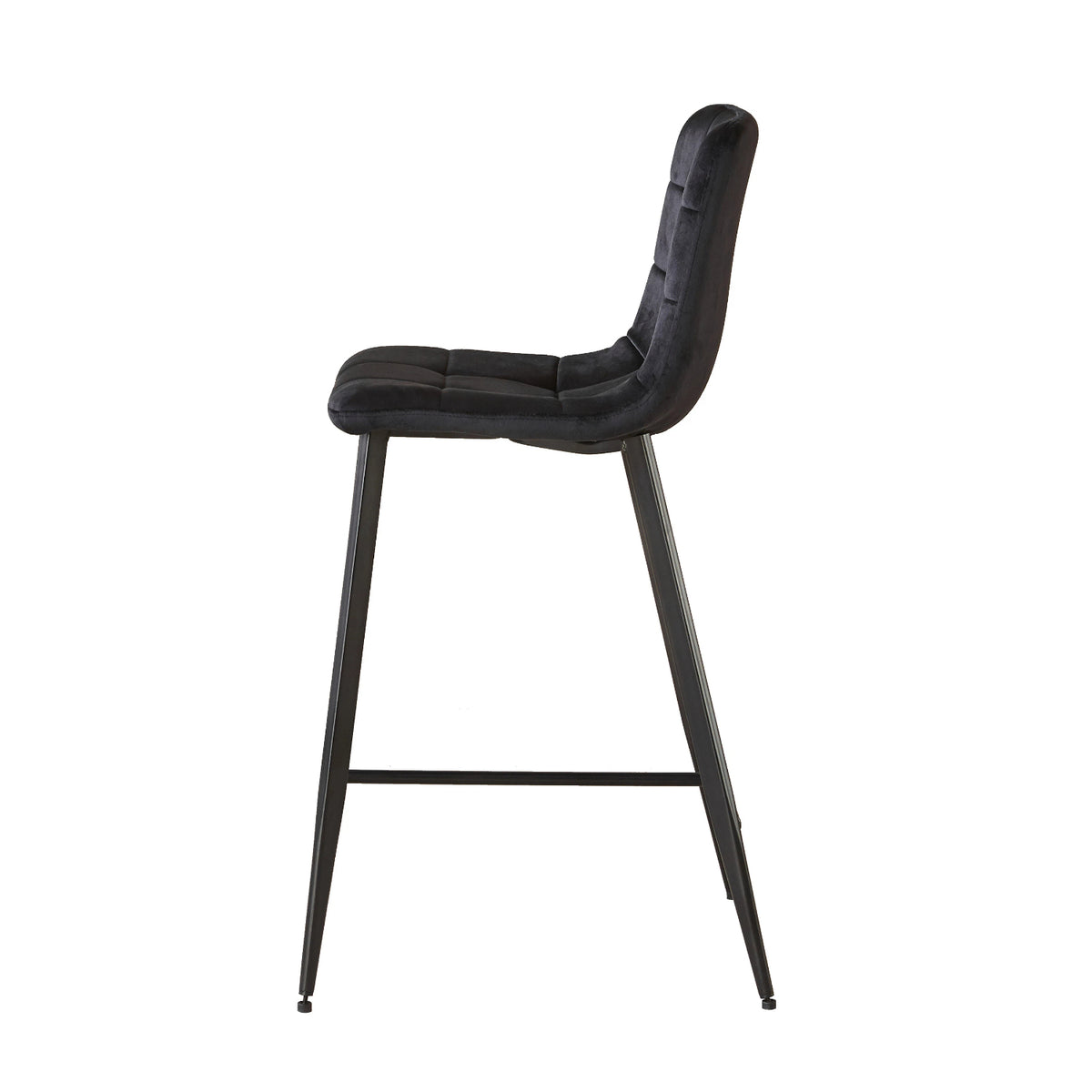 Indoor & Outdoor Living Erica Plush Velvet Comfort Bar Stools