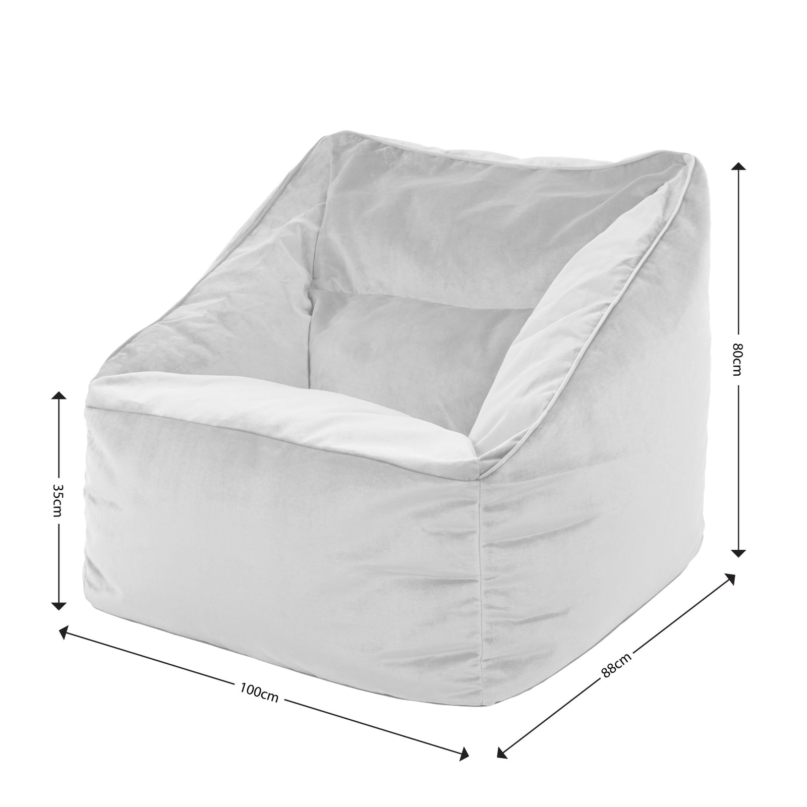 Natalia Velvet Armchair & Footstool Set | Teal