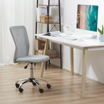 Armless Mesh Office Chair 5 Wheels