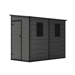 Breeins 8 X 4ft Outdoor Tool Storage Shed With Pent Roof For Garden
