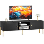 HOMCOM Tv Stand For Television Up To 65 Inch, Modern Entertainment Center