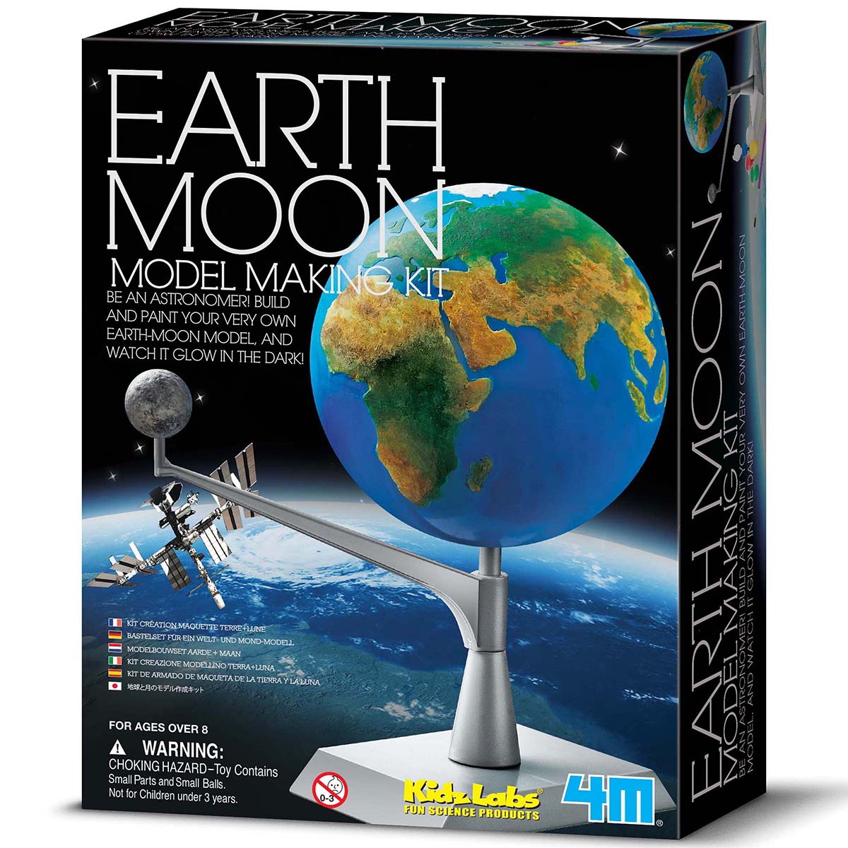 4M Kidzlabs - Earth-moon Model Making Kit