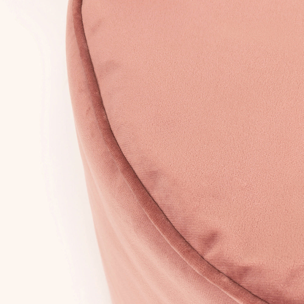 Milano Velvet Bean Bag Pouffe | Pink