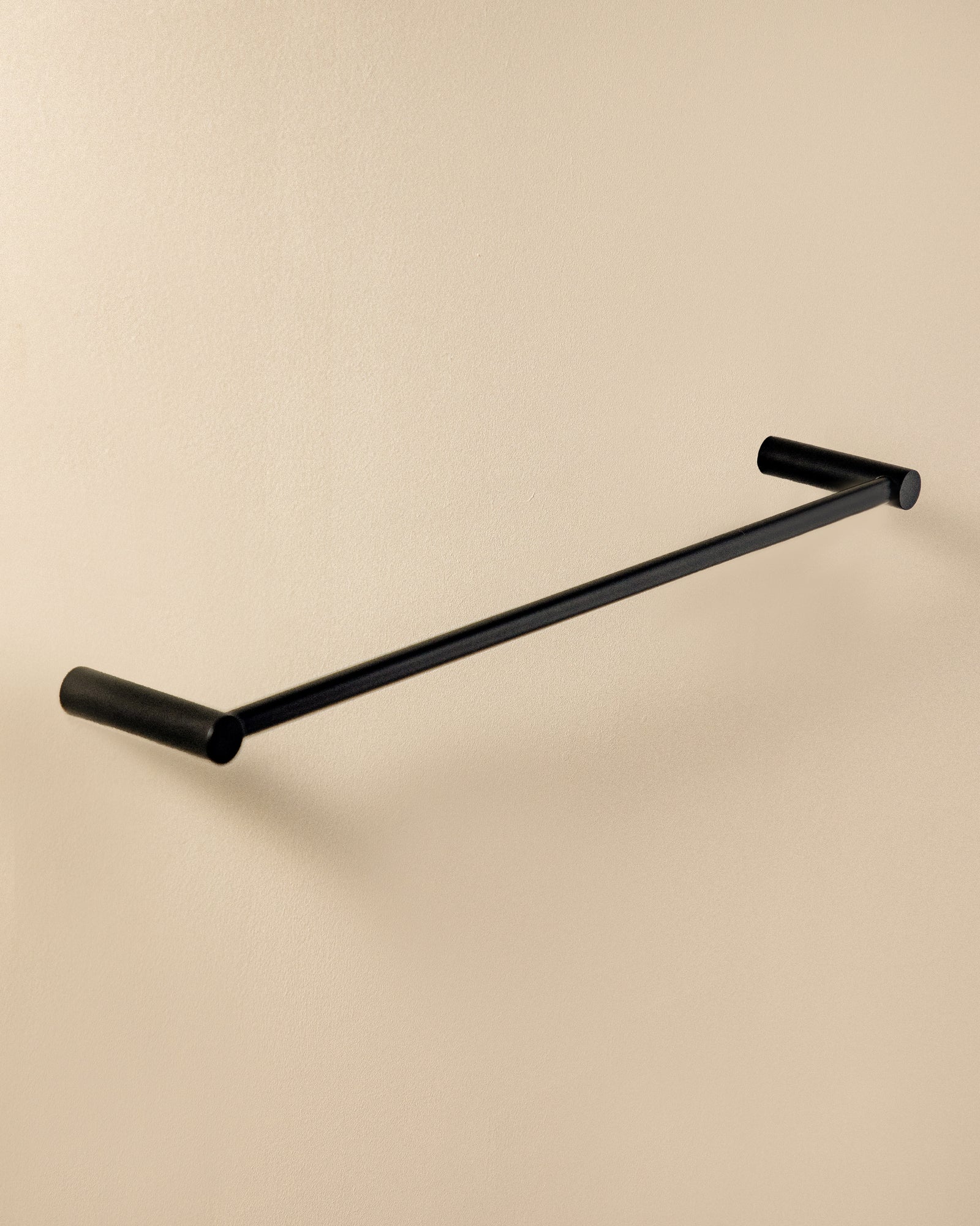Towel Rail Matt Black Logic (60cm)