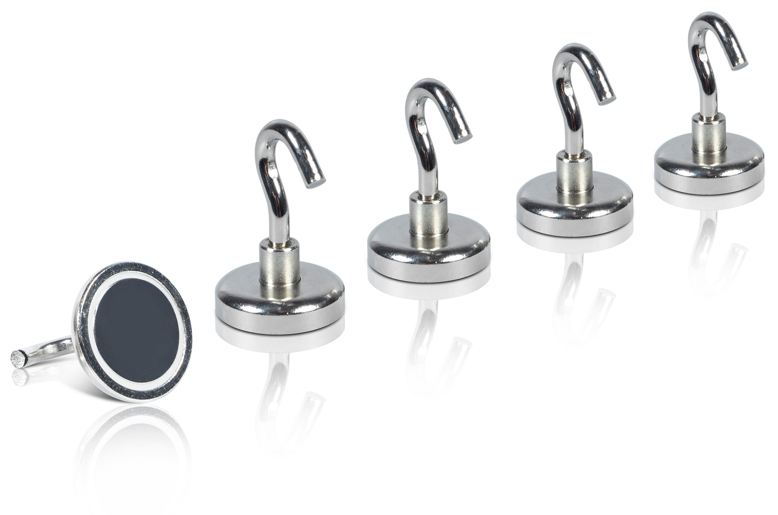 St Helens Strong Magnetic Hooks (pack Of 5) 47x36mm