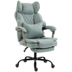 Big And Tall Office Chair With Lumbar Support | Light Blue