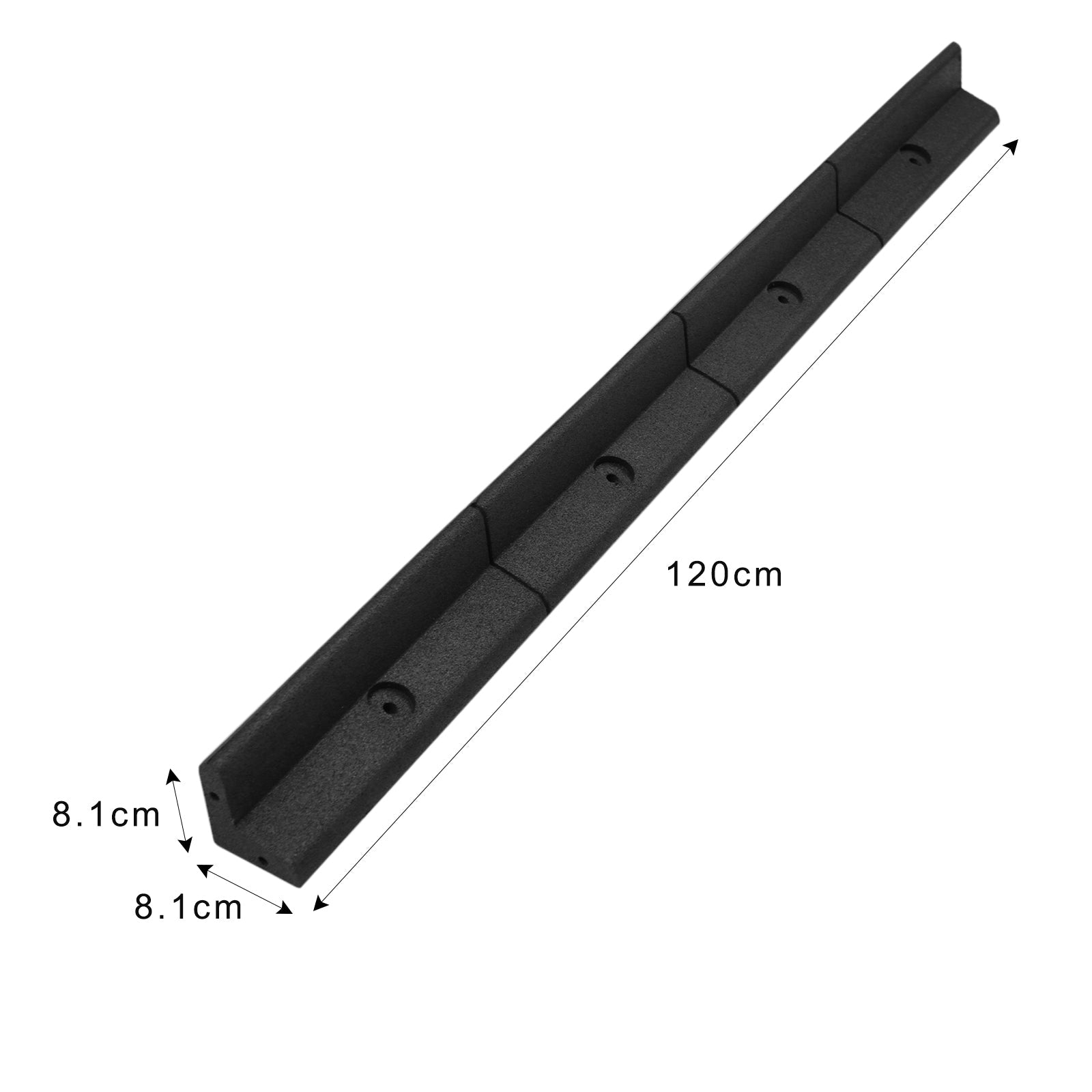 Flexible Lawn Edging 1.2m X 50 | Black