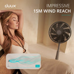 Whisper 3 Standing Fan With Remote Control | Grey