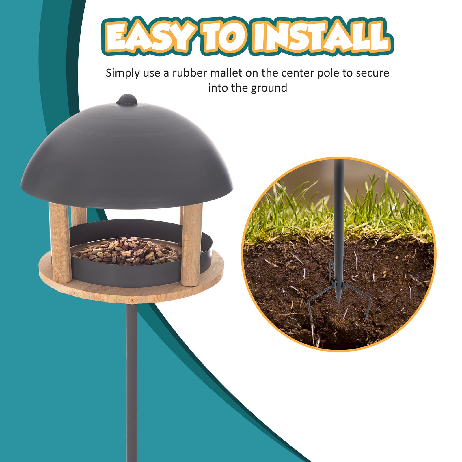 Nordic House Bird Feeder