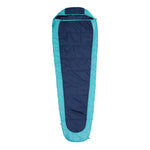 Unisex Adult Right Zip Microlite 500 Midseason Mummy Sleeping Bag | 200cm | Blue