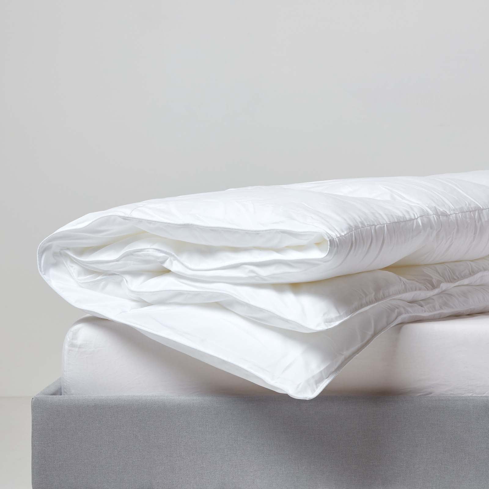 Luxury Hotel Quality Super Microfibre 4.5 Tog Summer Duvet | Double | White