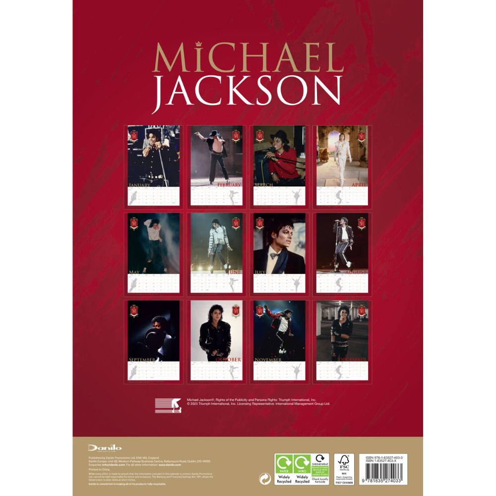 2026 Calendar, A3, Official Product