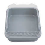 Semi-closed Anti-splash Cat Litter Box Pet Toilet