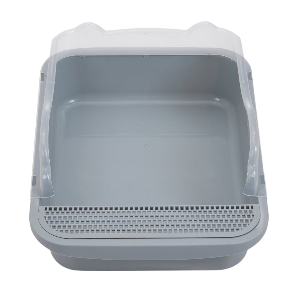 Semi-closed Anti-splash Cat Litter Box Pet Toilet