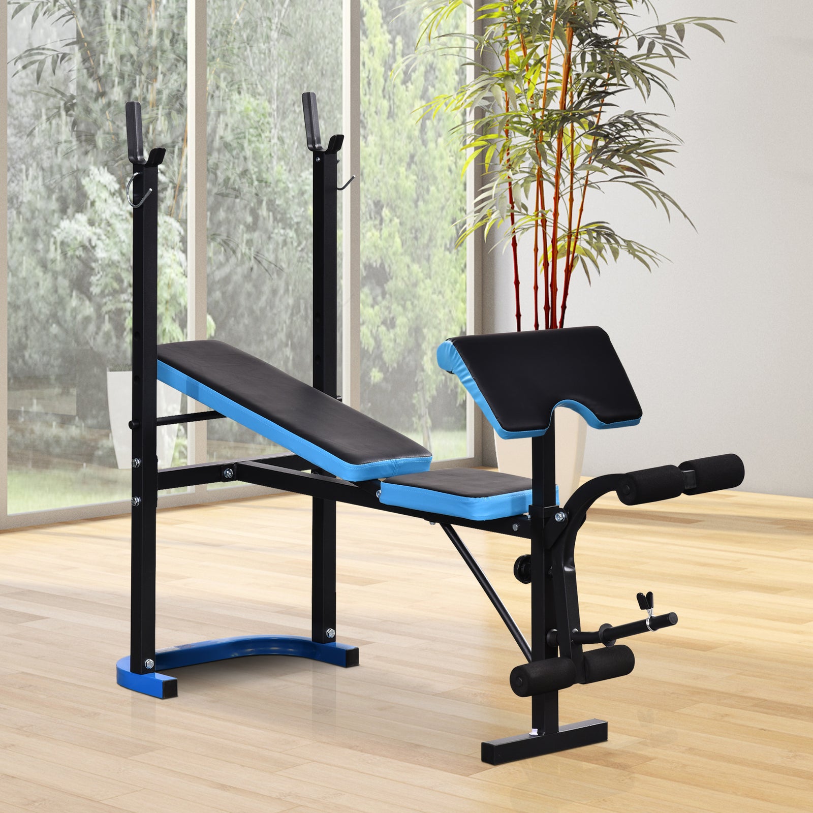 Adjustable Weight Bench With Leg Developer, Home Gym