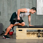 20kg Adjustable Dumbbells Weight Set | Black