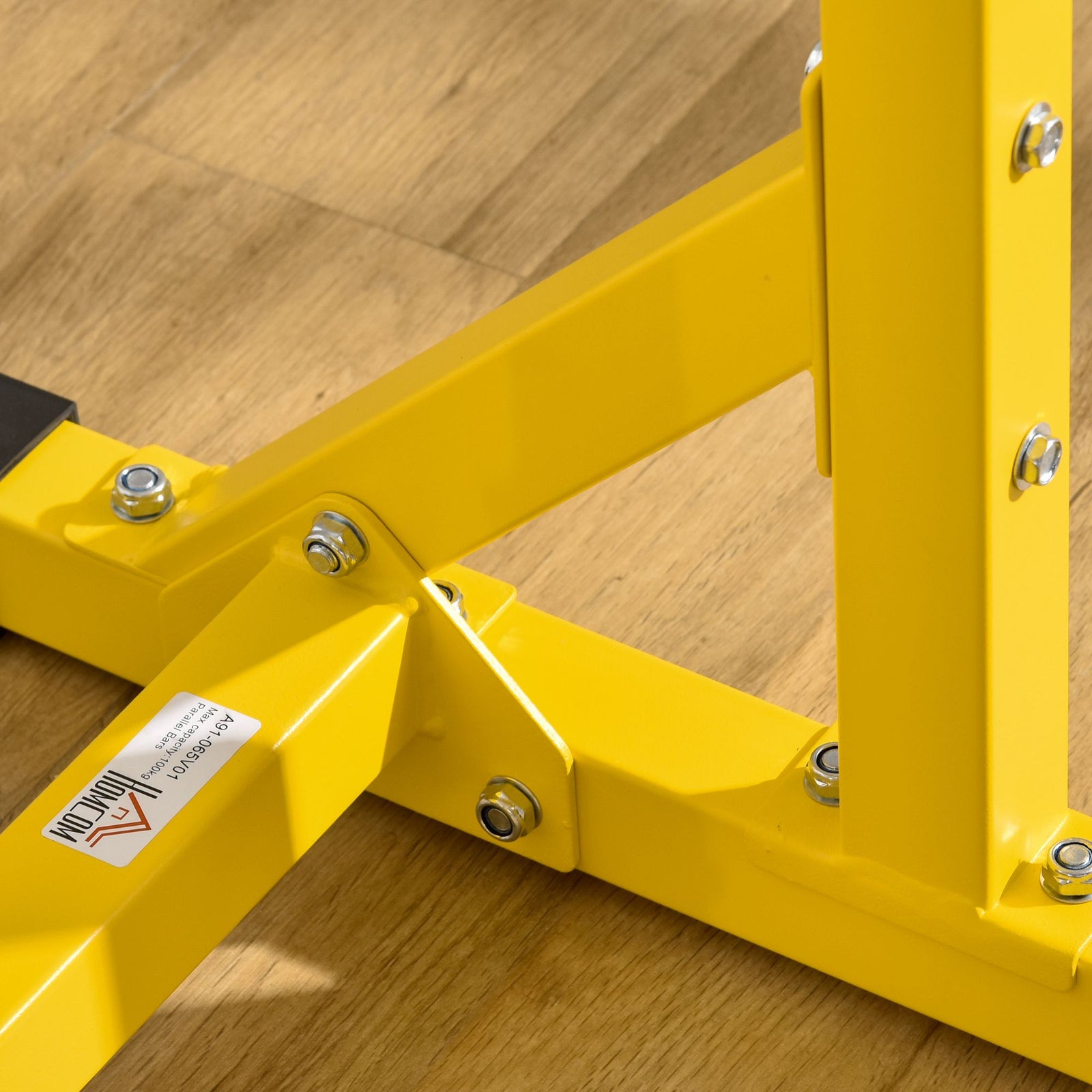 Dip Station Power Tower, 83.5l X 71.5w X 126h Cm, Home Gym
