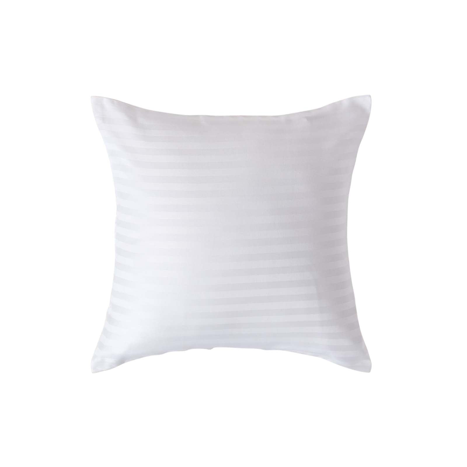 European Size Egyptian Cotton Pillowcase 330 Tc | 40cm x 40cm | White