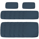 Outdoor Sofa Cushion Covers | Blue