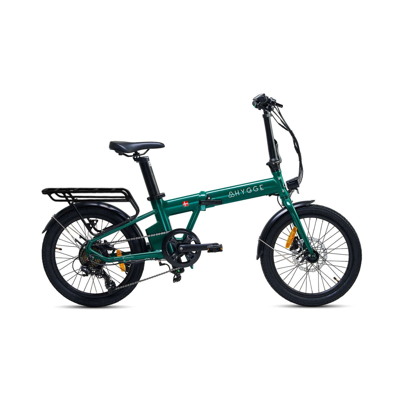 Virum 2026 - Folding Ultra-light E-bike 36v 10ah | Green