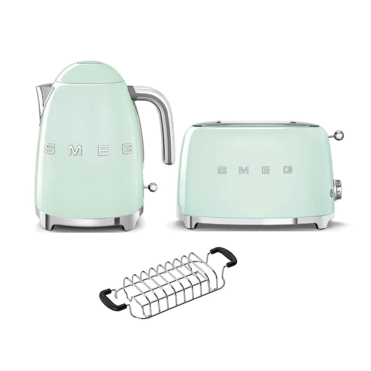 Klf03, Tsf01, Tsbw01 Kettle, Toaster & Bun Warmer Set | Green