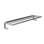 Double Towel Rail 50cm, Chrome, 5kg Resistance, Micra Collection