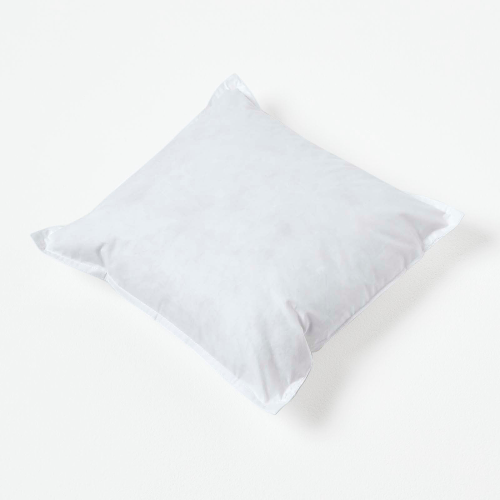 Duck Down Cushion Pad | 30cm x 30cm | White